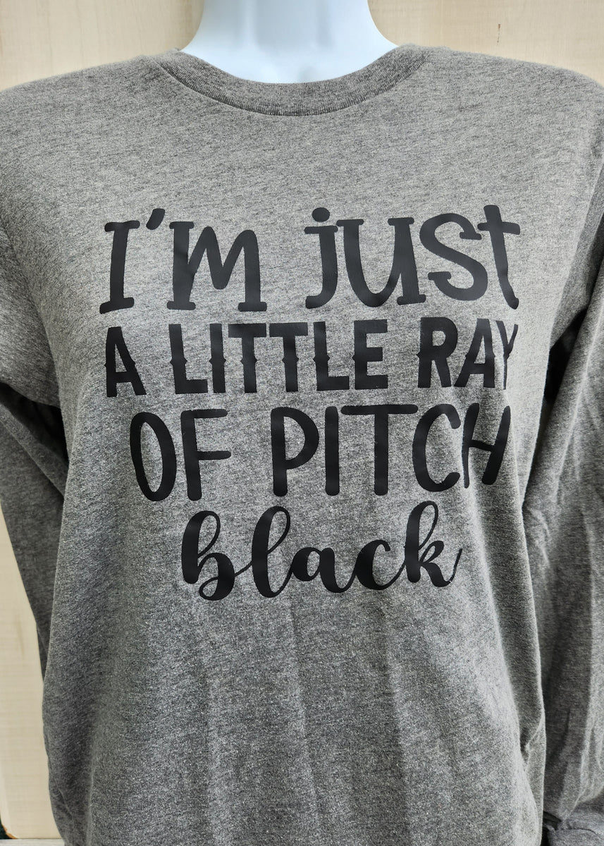 Just Another Ray of Pitch Black Unisex Jersey Short Sleeve Tee [Multip –  The Bullish Store