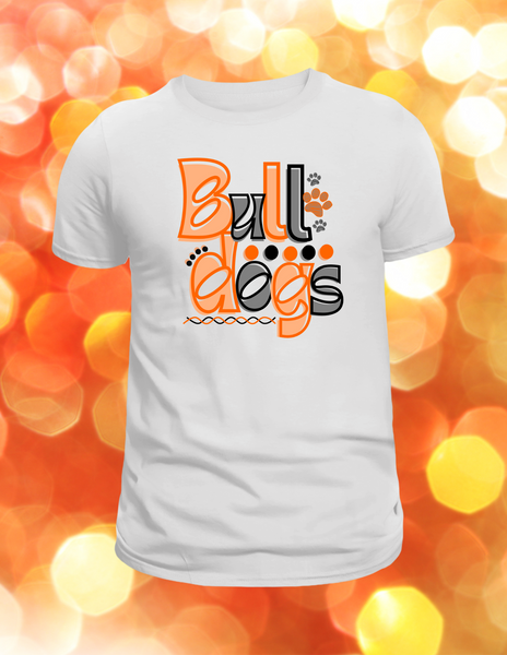 Bulldogs Orange and Black- Youth and Adult