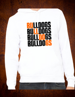 Bulldogs Black and Orange Block- Youth and Adult