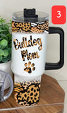 40 oz Bulldog Tumbler