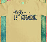 Kid's 'Hello' Grade Shirt