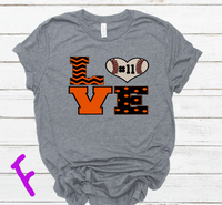 Baseball Mom Tees (Multiple Style)