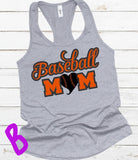 Baseball Mom Tees (Multiple Style)