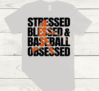 Baseball- Stressed, Blessed, & Baseball Obsessed