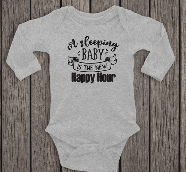 Sleeping Baby is the New Happy Hour